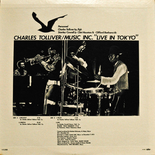 Charles Tolliver / Music Inc - Live In Tokyo (LP, Album)
