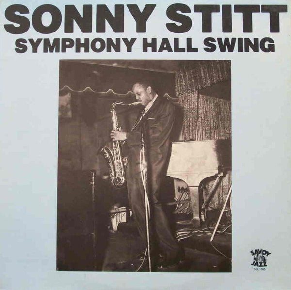 Sonny Stitt - Symphony Hall Swing (LP, RE)