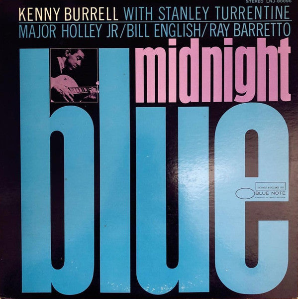 Kenny Burrell - Midnight Blue (LP, Album, RE)