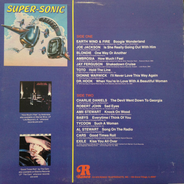 Various - Super-sonic (LP, Comp, Mon)