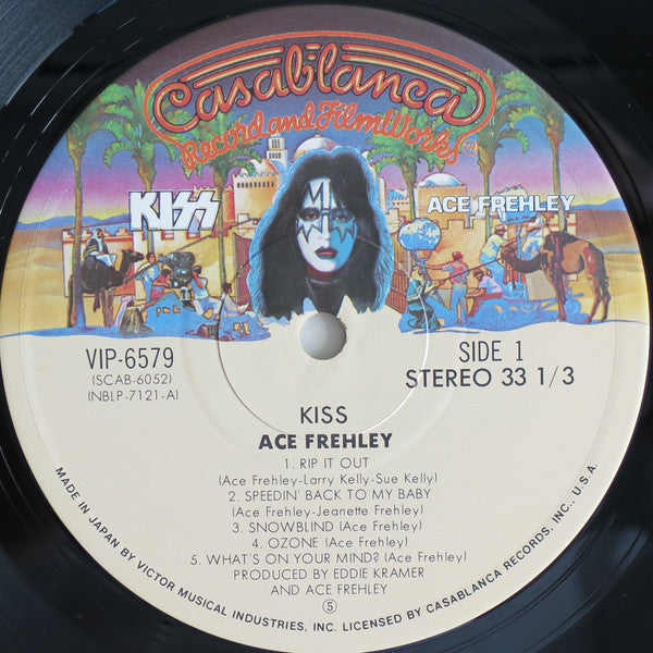 Kiss, Ace Frehley - Ace Frehley (LP, Album)