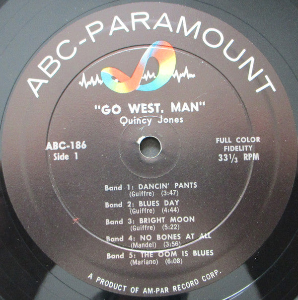 Quincy Jones - Go West, Man! (LP, Album, Mono)