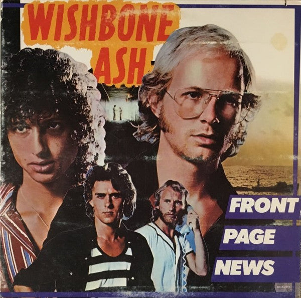 Wishbone Ash - Front Page News (LP, Album, Pin)