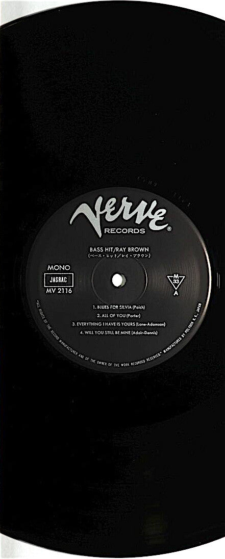 Ray Brown - Bass Hit!(LP, Album, Mono, RE)