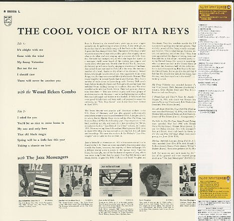 Rita Reys - The Cool Voice Of Rita Reys(LP, Album, Mono, Ltd, RE, R...