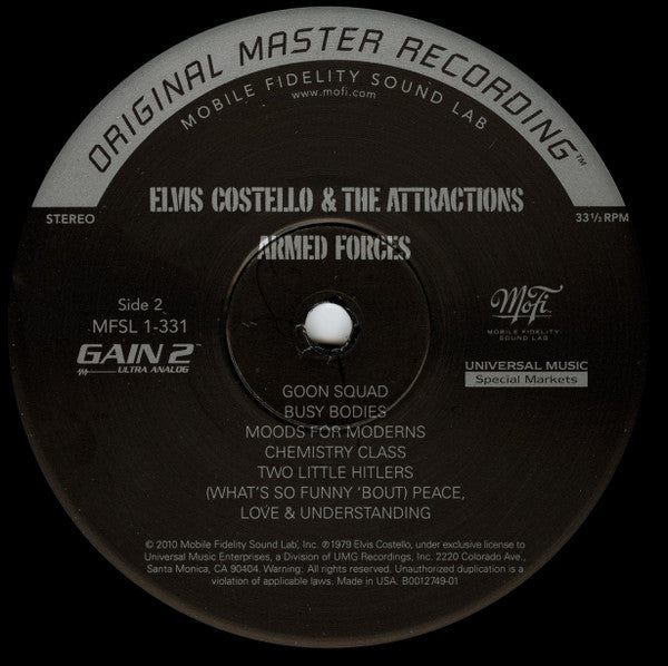 Elvis Costello & The Attractions - Armed Forces(LP, Album, Ltd, Num...