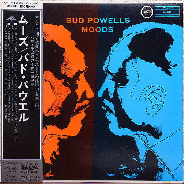 Bud Powell - Bud Powell's Moods (LP, Album, Mono, RE)