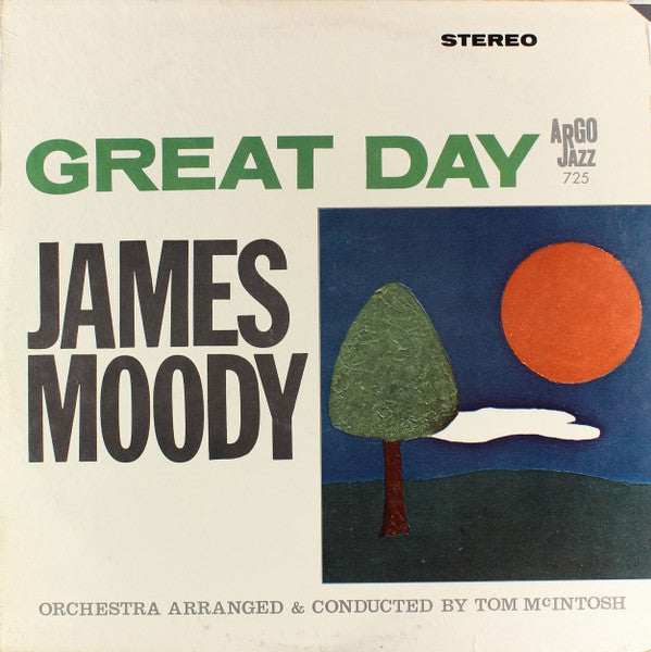 James Moody - Great Day (LP, Album, RE)