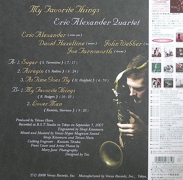 Eric Alexander Quartet - My Favorite Things (LP, Album, Ltd, 200)