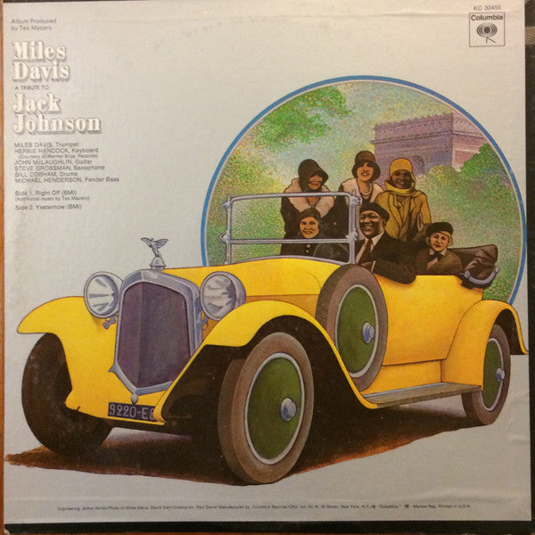 Miles Davis - A Tribute To Jack Johnson - Original Soundtrack Recor...