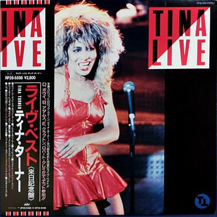 Tina Turner - Tina Live (LP, Album, Promo)