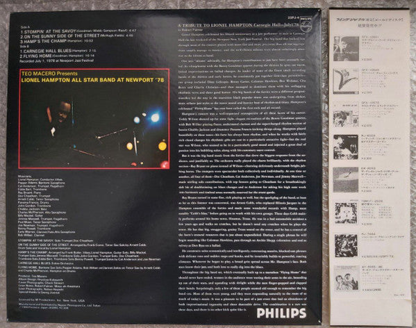 Lionel Hampton All Star Band* - At Newport '78 (LP)