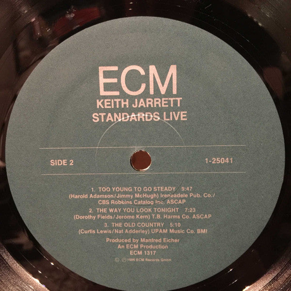 Keith Jarrett - Standards Live (LP, Album)