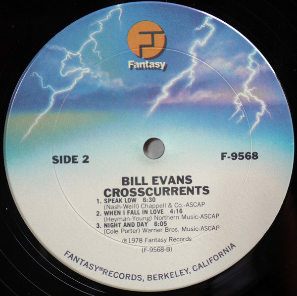 The Bill Evans Trio - Crosscurrents(LP, Album)