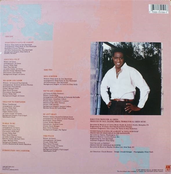 Al Green - Soul Survivor (LP, Album, B -)