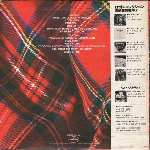 Rod Stewart - Smiler (LP, Album, RE)