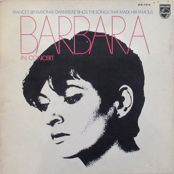 Barbara (5) - In Concert = オランピア劇場のバルバラ (LP, Gat)
