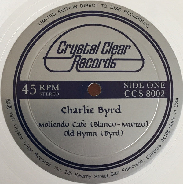 Charlie Byrd - Charlie Byrd (12"", Album, Ltd, Whi)