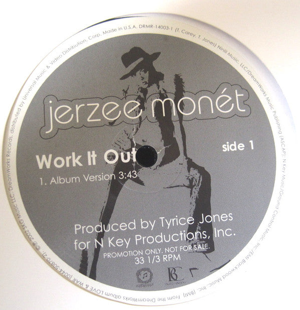 Jerzee Monét - Work It Out (12"", Promo)