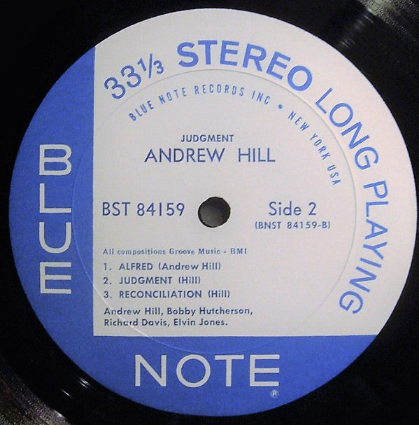 Andrew Hill - Judgment! (LP, Album)