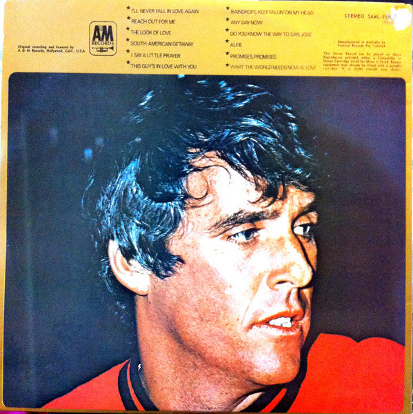 Burt Bacharach - Burt Bacharach's Great Hits (LP, Comp, Gat)