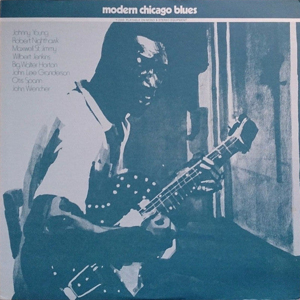 Various - Modern Chicago Blues (LP, Comp, RE)