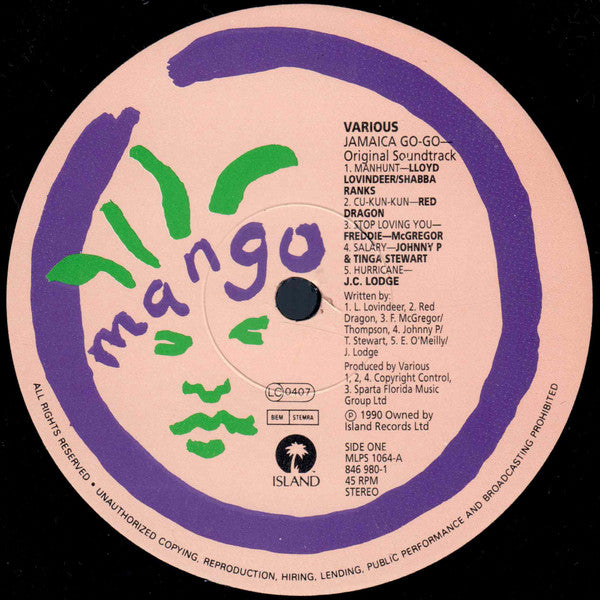 Various - Jamaica Go-Go (Original Soundtrack) (LP, Album, Comp)
