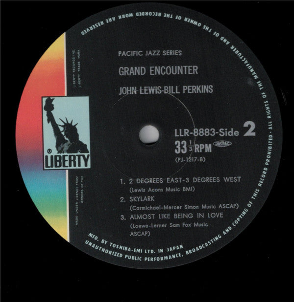 John Lewis (2) - Grand Encounter: 2° East - 3° West (LP, Album, RE)