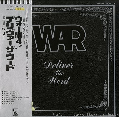 War - Deliver The Word (LP, Album)