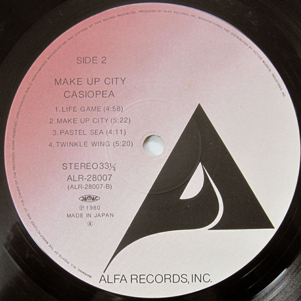 Casiopea - Make Up City (LP, Album)