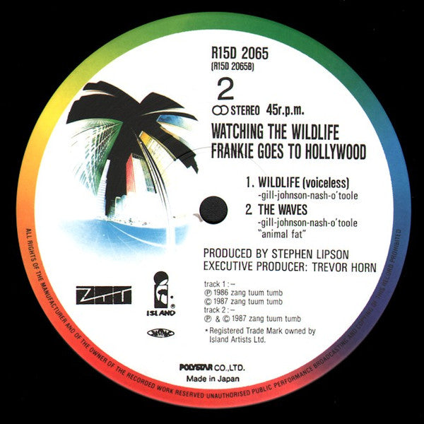 Frankie Goes To Hollywood - Watching The Wildlife (Hotter)(12", Sin...