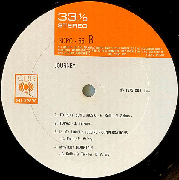 Journey - Journey (LP, Album)