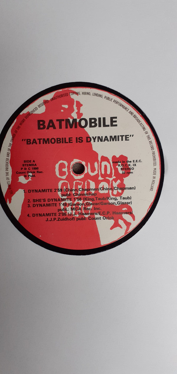 Batmobile - Batmobile Is Dynamite! (LP, Album)