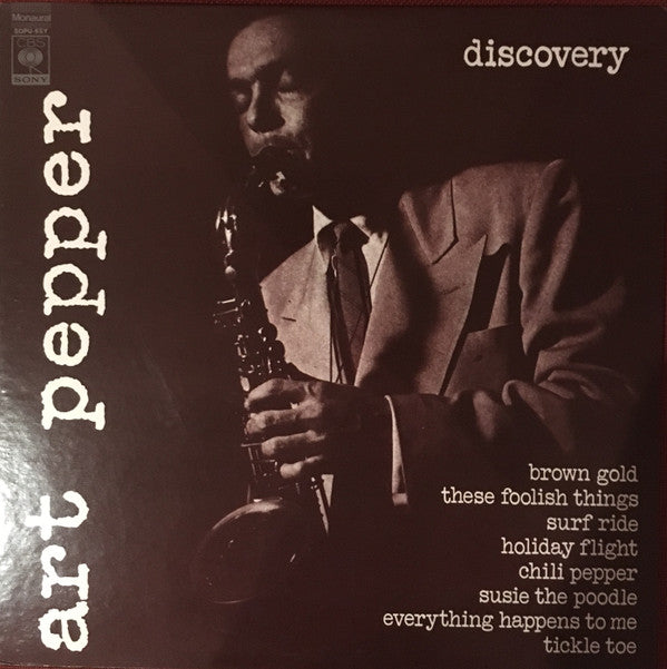 Art Pepper - Discovery (LP, Comp, Mono)