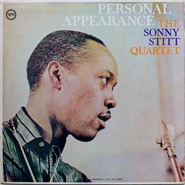 Sonny Stitt Quartet - Personal Appearance (LP, Album, Mono, RE)