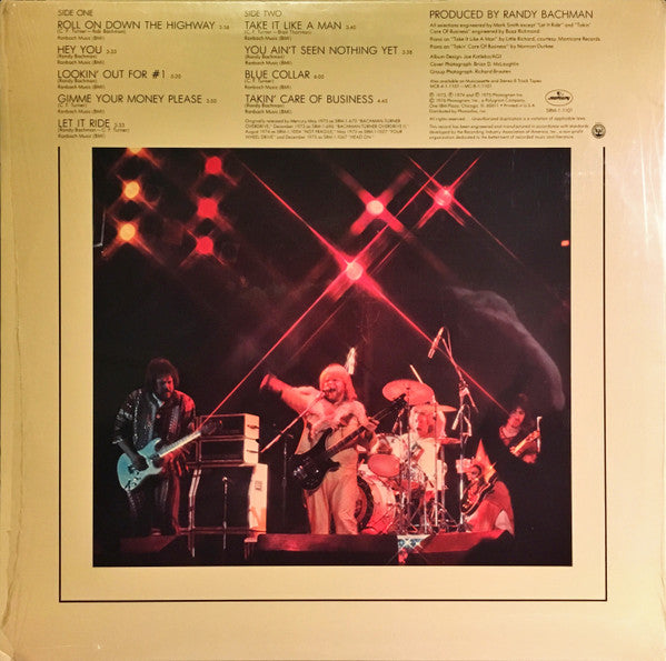 Bachman-Turner Overdrive - Best Of B.T.O. (So Far) (LP, Comp)