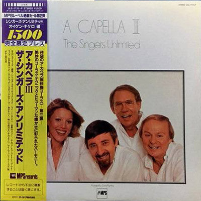 The Singers Unlimited - A Capella III (LP, Album, Ltd, RE)