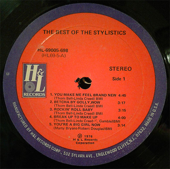 The Stylistics - The Best Of The Stylistics (LP, Comp)