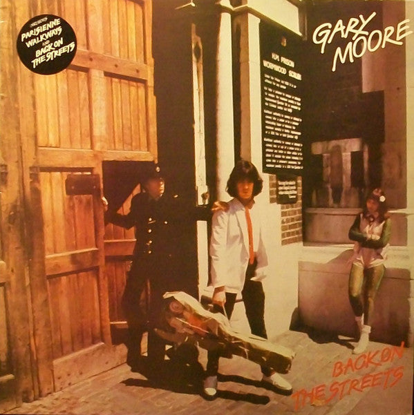 Gary Moore - Back On The Streets (LP, Album, RE)