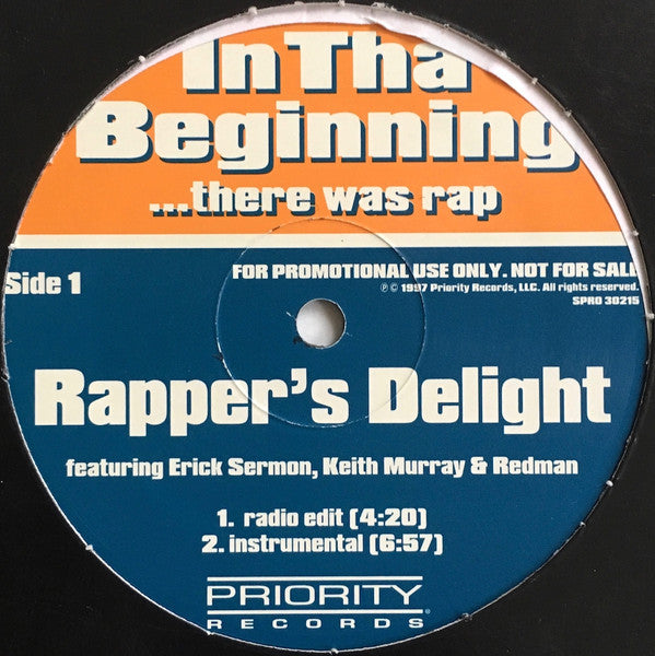 Erick Sermon, Keith Murray & Redman - Rapper's Delight (12"", Promo)