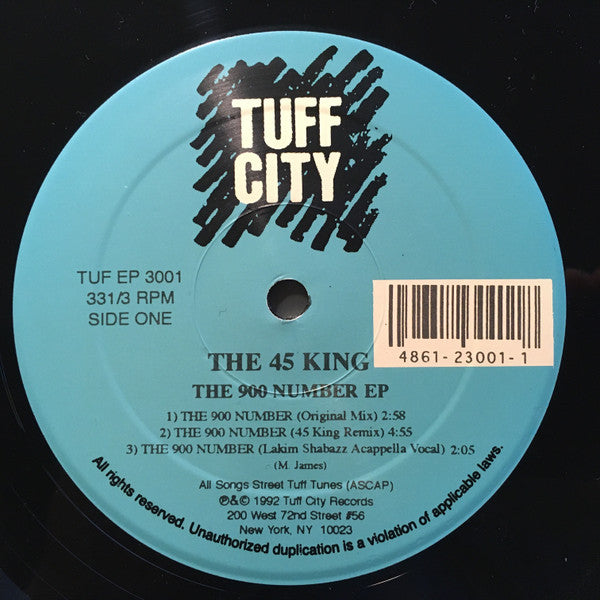 The 45 King - The 900 Number EP (12"", EP)