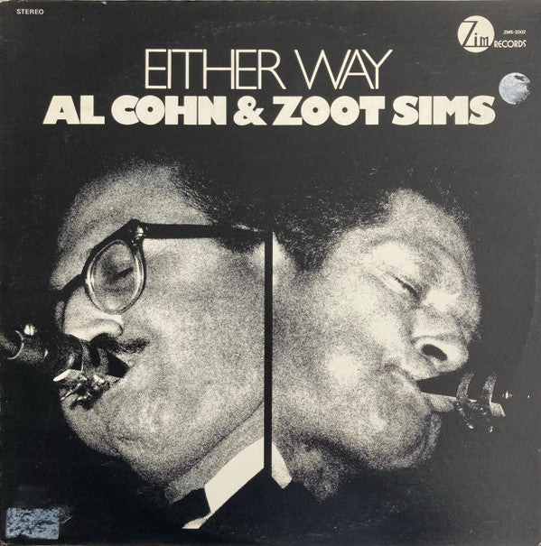 Zoot Sims And Al Cohn With Cecil Collier - Either Way (LP, Album, RE)