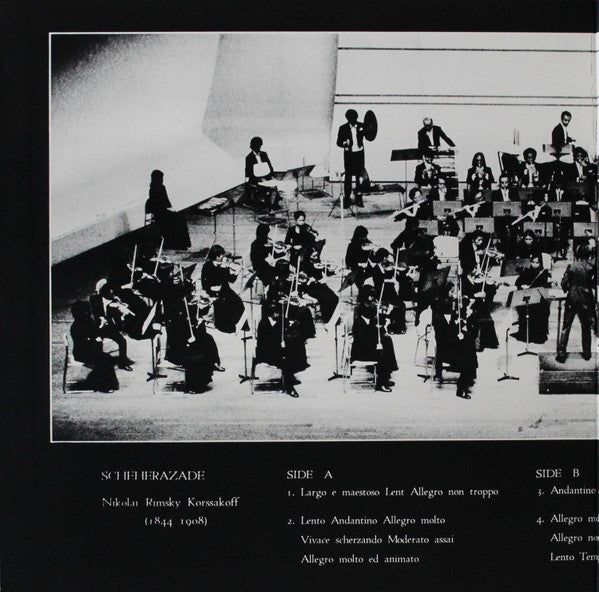 The Tokyo Symphony Orchestra - Scheherazade(LP, Album, Promo)