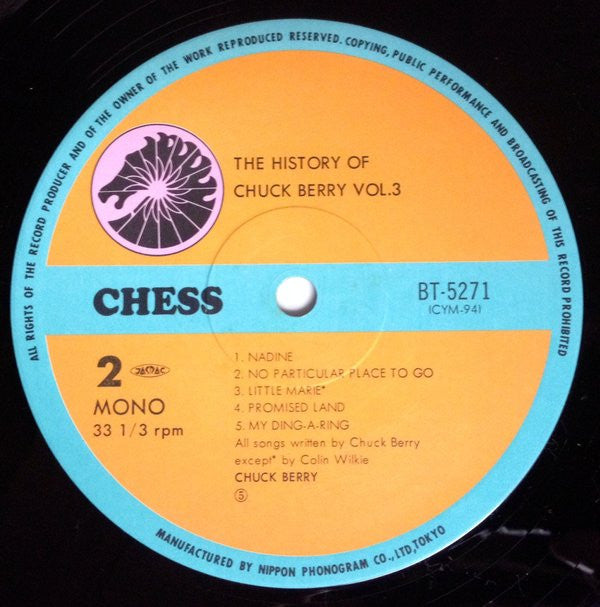 Chuck Berry - The History Of Chuck Berry Vol.3 (LP, Comp, Mono)
