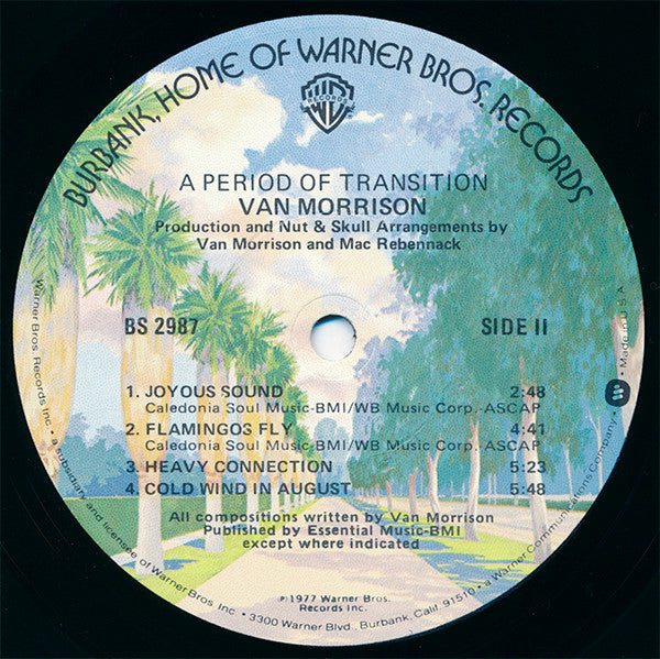 Van Morrison - A Period Of Transition (LP, Album, Los)