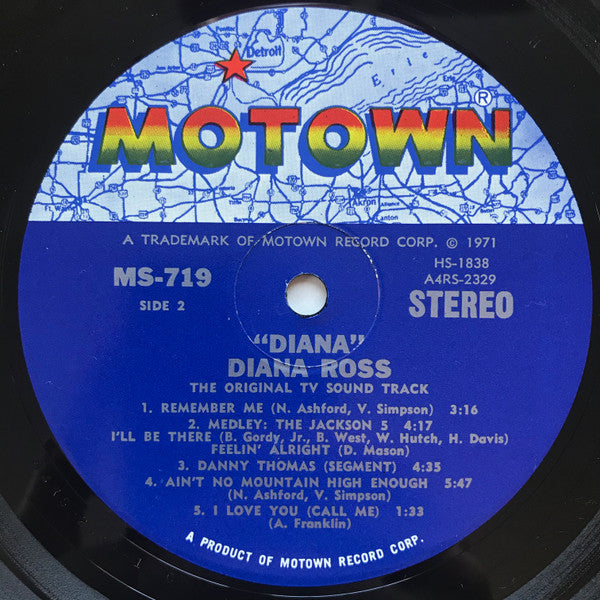 Various - Diana! (Original TV Soundtrack) (LP, Album, Gat)