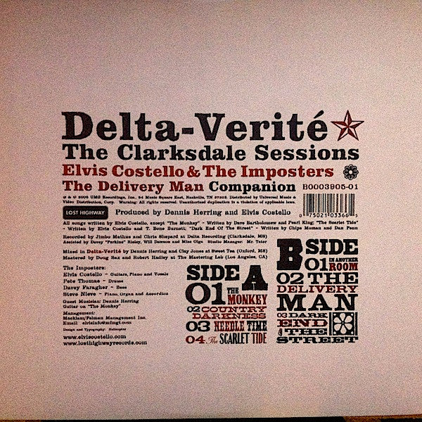 Elvis Costello & The Imposters - Delta-Verité (The Clarksdale Sessi...