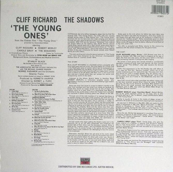 Cliff Richard, The Shadows - The Young Ones (LP, RE)