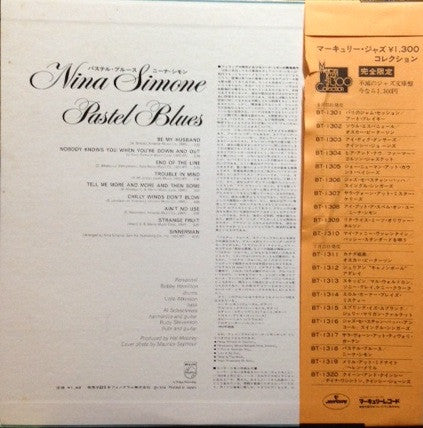 Nina Simone - Pastel Blues (LP, Album, RE)