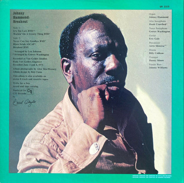 Johnny Hammond - Breakout (LP, Album)